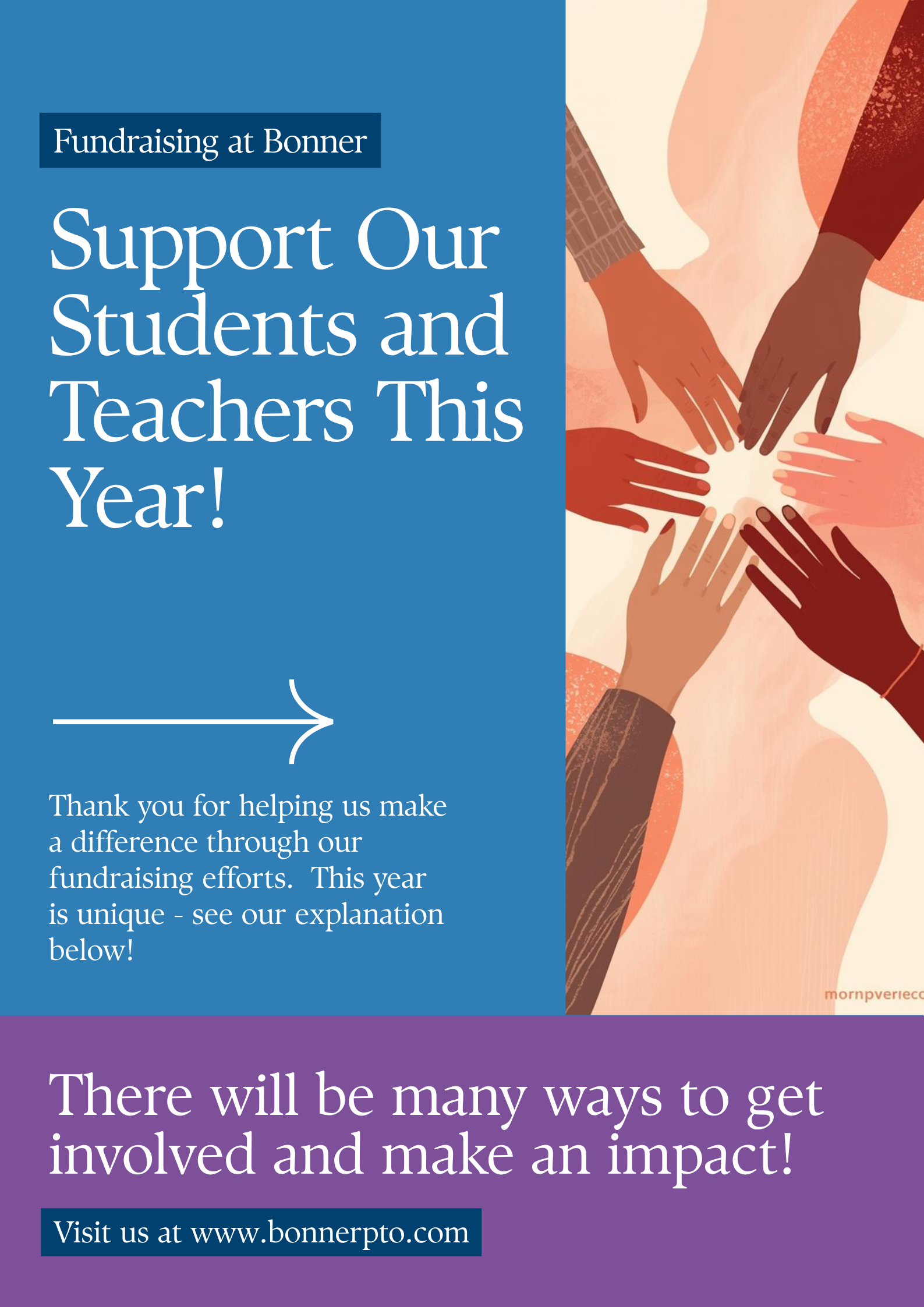 Poster – Support Bonner 2025!